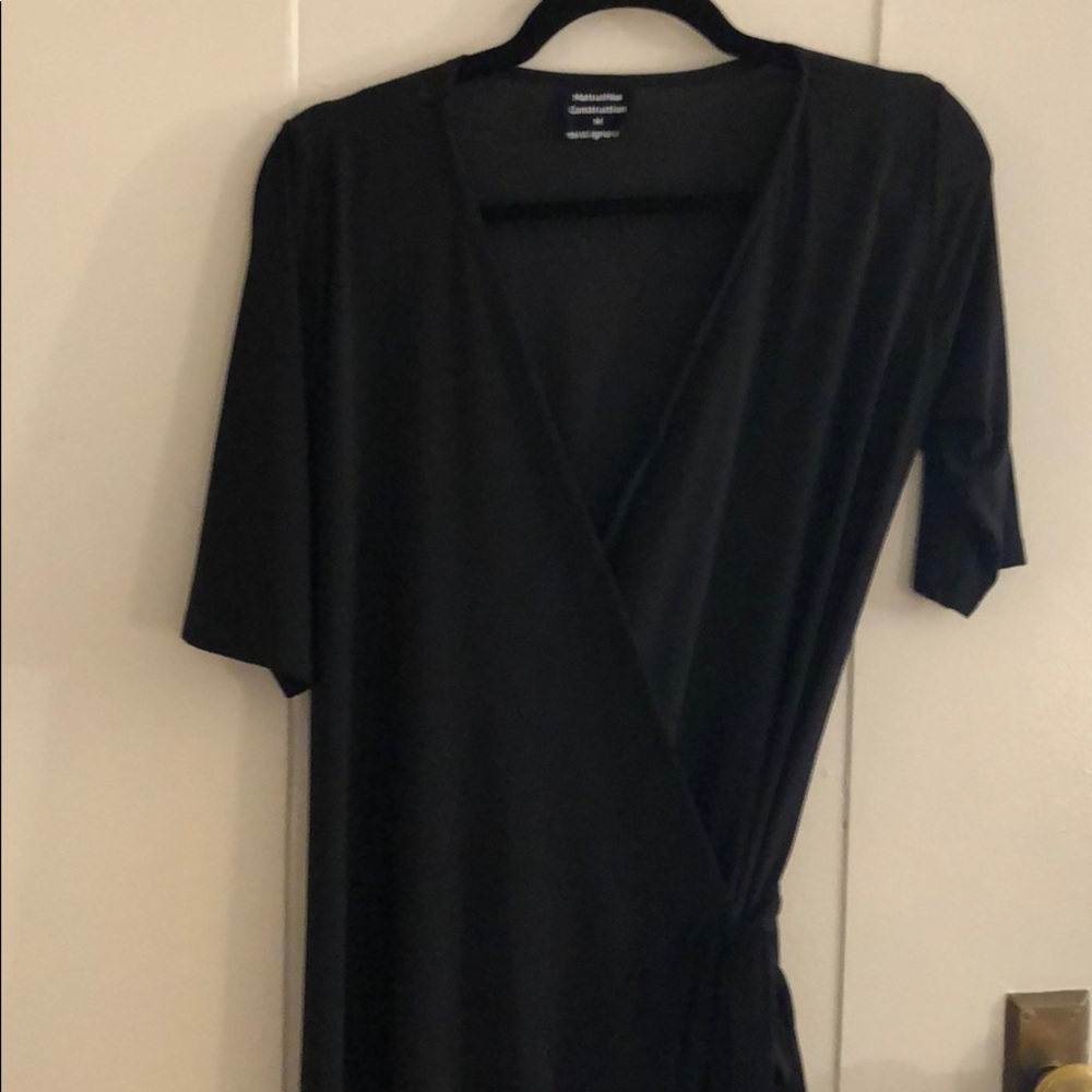 NEW Matrushka LA boutique black wrap dress